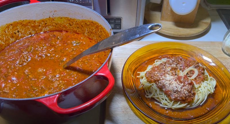 Mom's Spaghetti Sauce Recipe