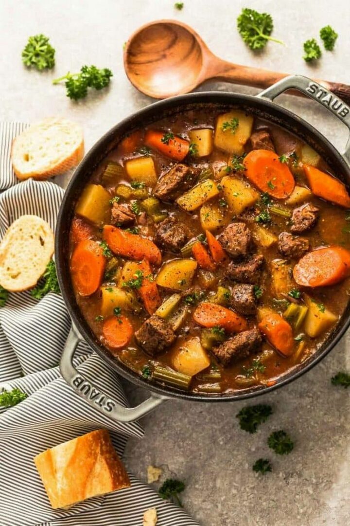 Instant Pot Beef Stew.